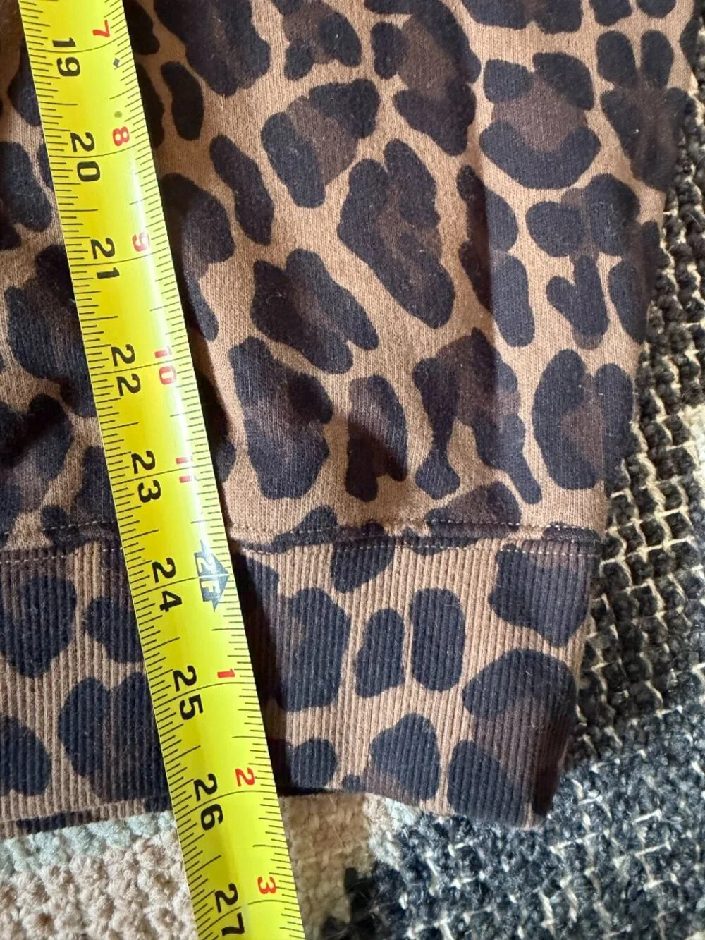 Clare V Leopard Print Sweatshirt - Picture 5 of 5